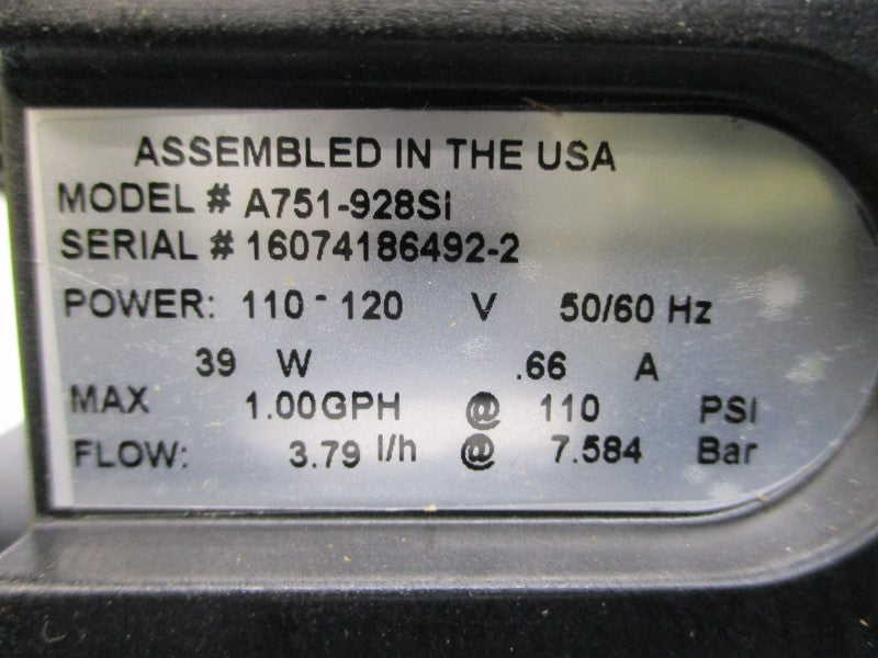 LMI MILTON ROY A751-928SI 110-120V .66A 110PSI NSMP