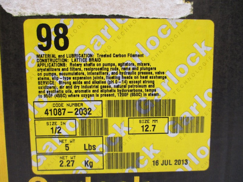 GARLOCK 41087-2032 98 1/2" NSMP
