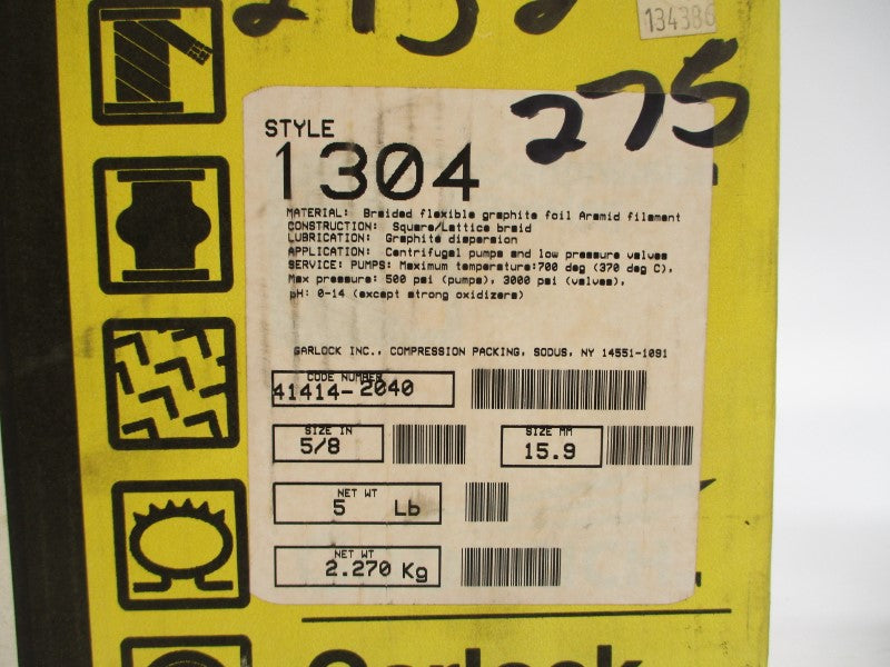 GARLOCK 41414-2040 1304 5/8" NSMP