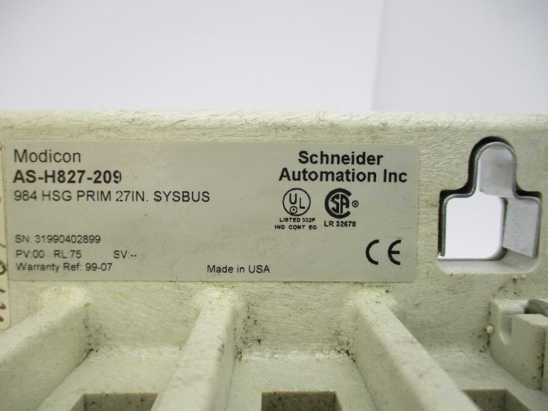 MODICON AS-H827-209 NSNP