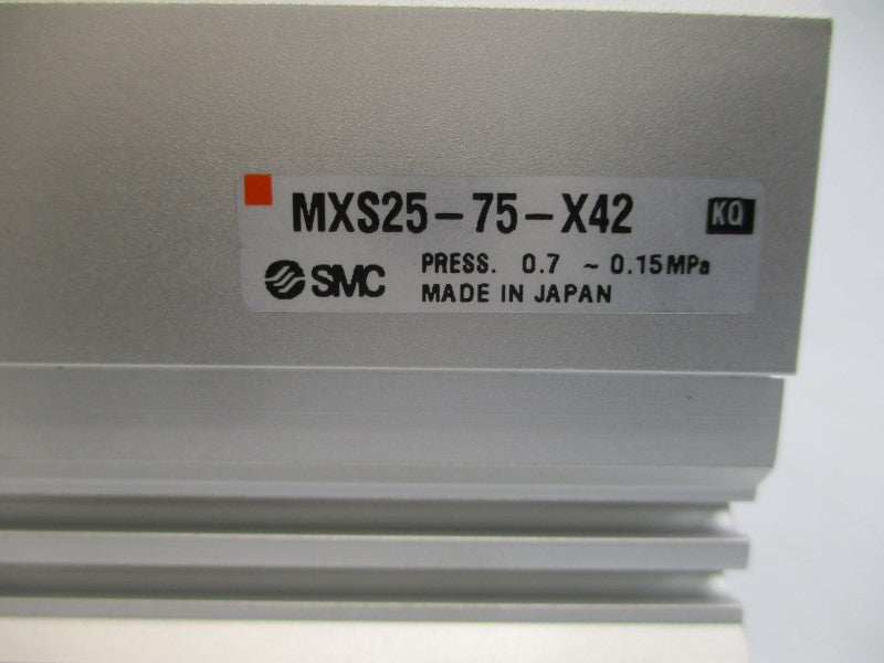 SMC MXS25-75-X42 (PKG OF2) NSMP