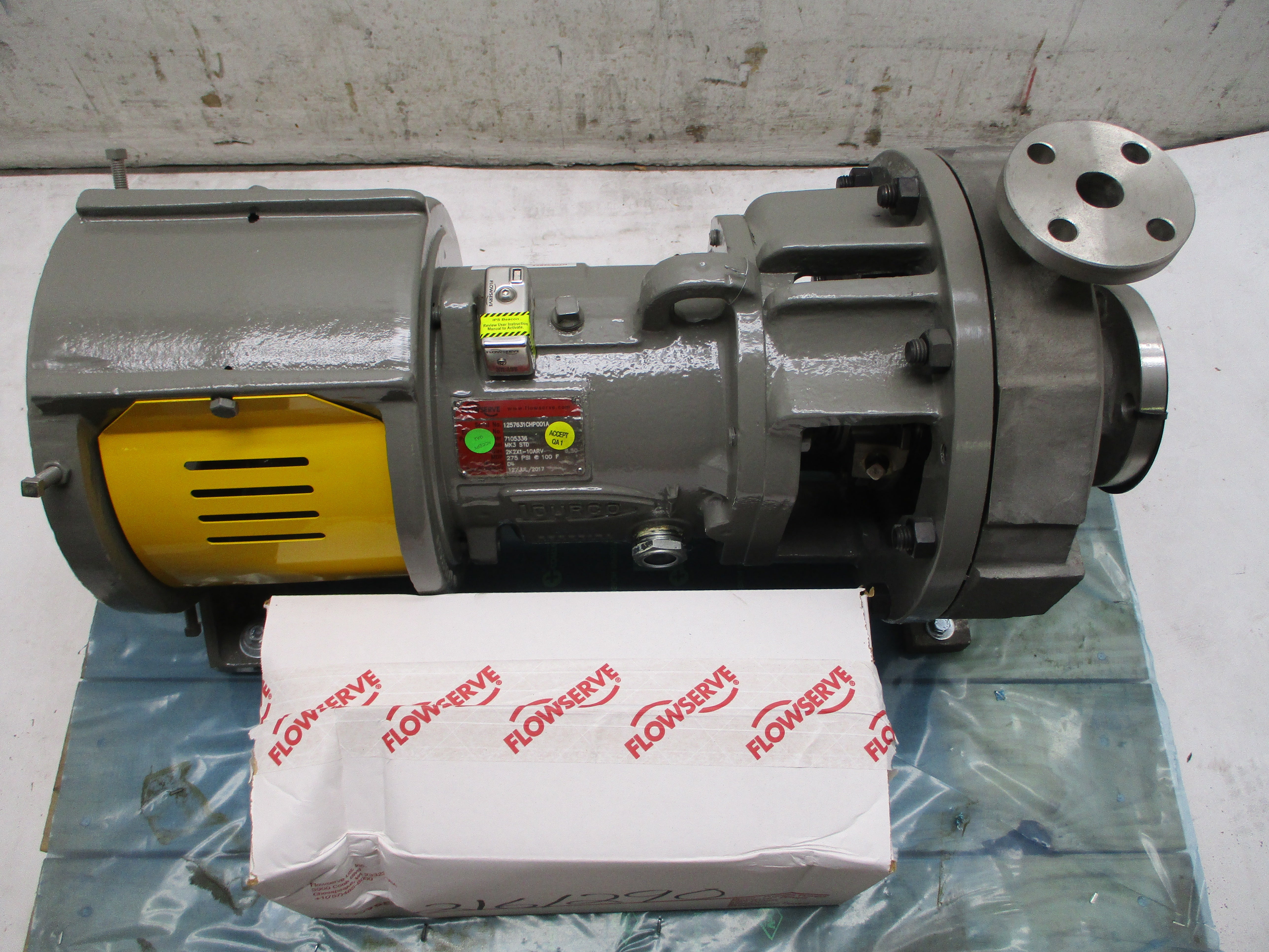 FLOWSERVE MK3STD 2K2X1-10ARV 275PSI NSNP
