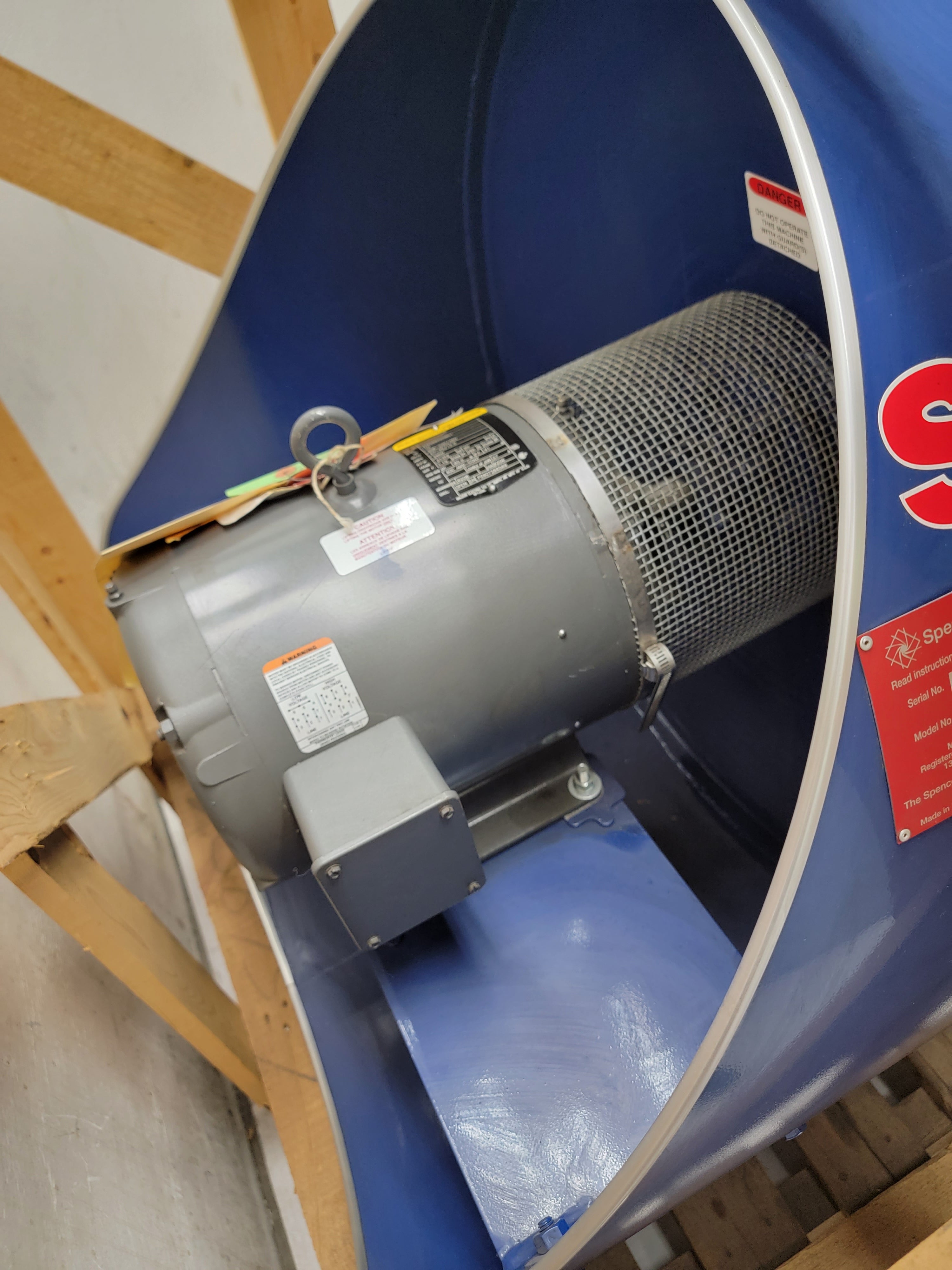 SPENCER G-1210HMOD 37E588X058G1 208-230/460V 27-25/12.5A NSNP