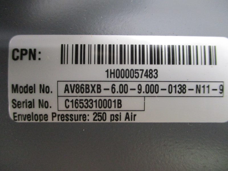 MILLER AV86BXB-6.00-9.000-0138-N11-P 250PSI NSNP