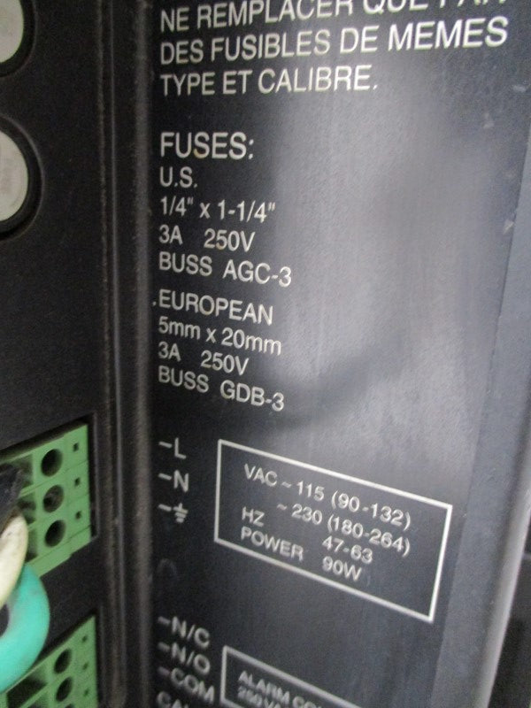 ALLEN BRADLEY 2711-KC1 SER. F F/W 5.11.00 115/230VAC 3A UNMP