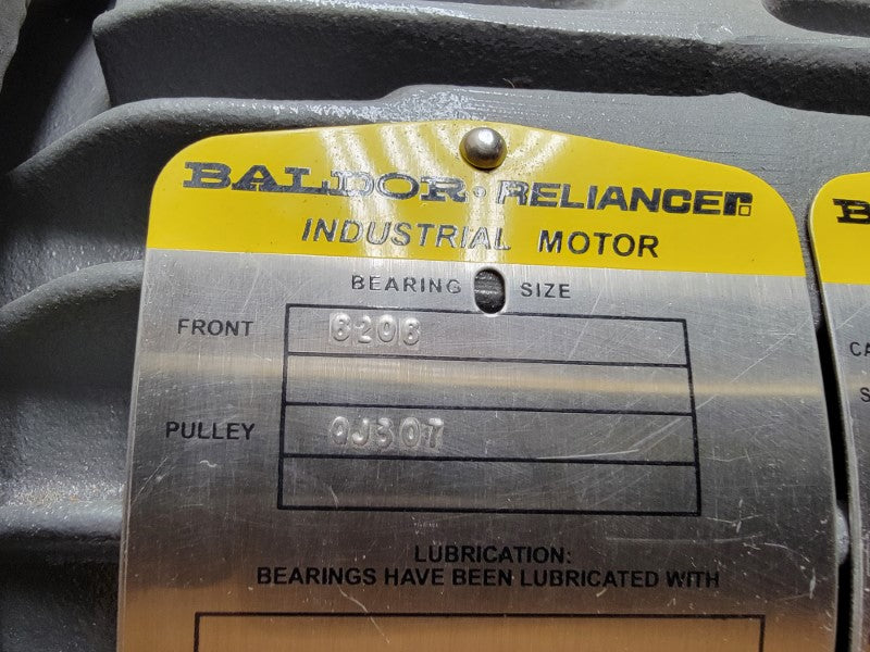 BALDOR VLCP3665T 208-230/460V 15-13.2/8.8A NSMP