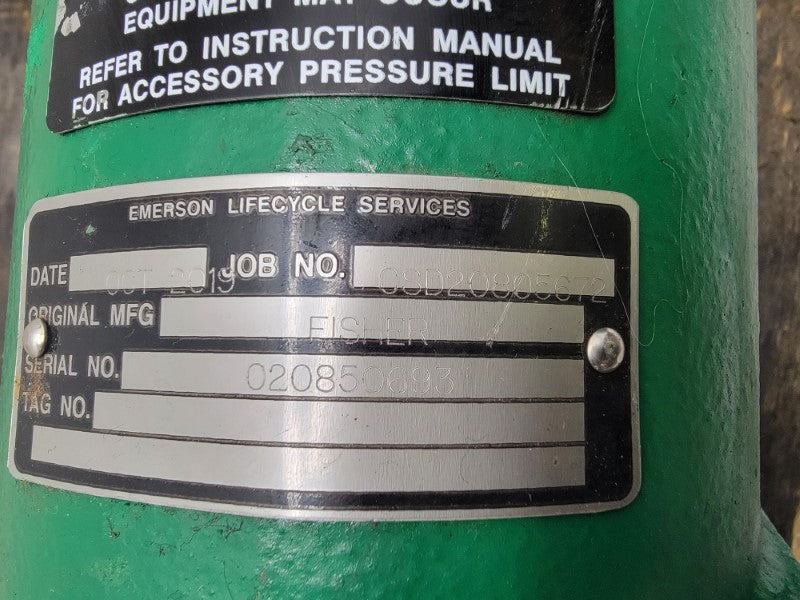 FISHER 667ED 10PSI 3" NSNP