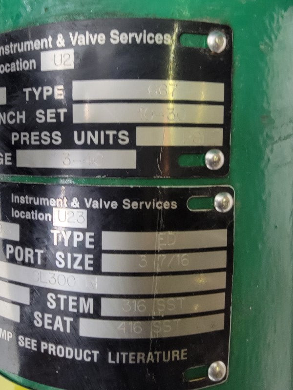 FISHER 667ED 10PSI 3" NSNP