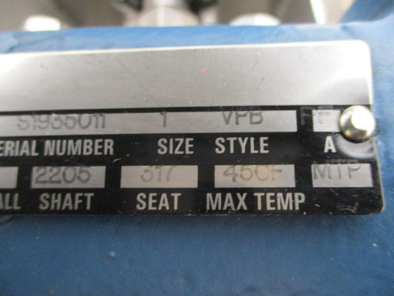 DEZURIK 9704018 VPB 1" NSNP