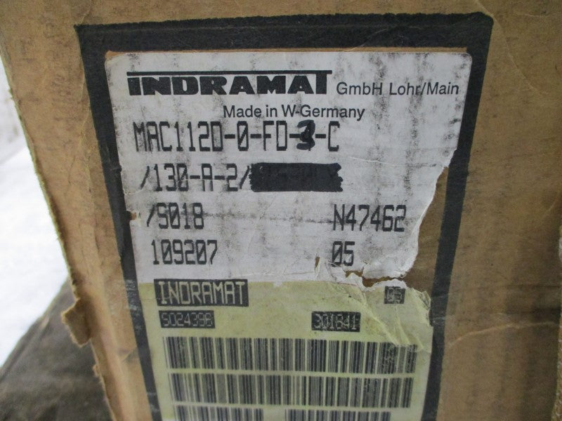 INDRAMAT MAC112D-0-FD-3C/130-A-2/S018 24V 260A NSMP
