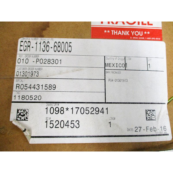 FISHER EGR-1136-68005 NSMP