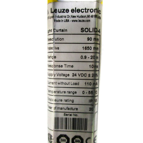LEUZE ELECTRONIC SD4R90-1650 24VDC NSNP