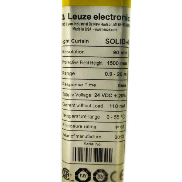 LEUZE ELECTRONIC SD4R90-1500 24VDC NSNP