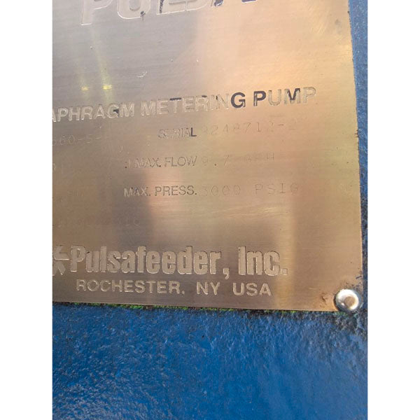 PULSA 7660-S-E U32E2D 208-230/460V 4.60-4.40/2.20A 3000PSI NSNP