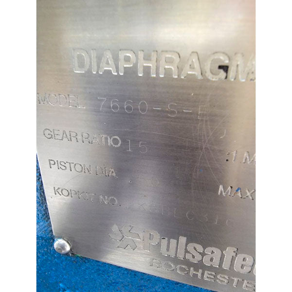 PULSA 7660-S-E U32E2D 208-230/460V 4.60-4.40/2.20A 3000PSI NSNP