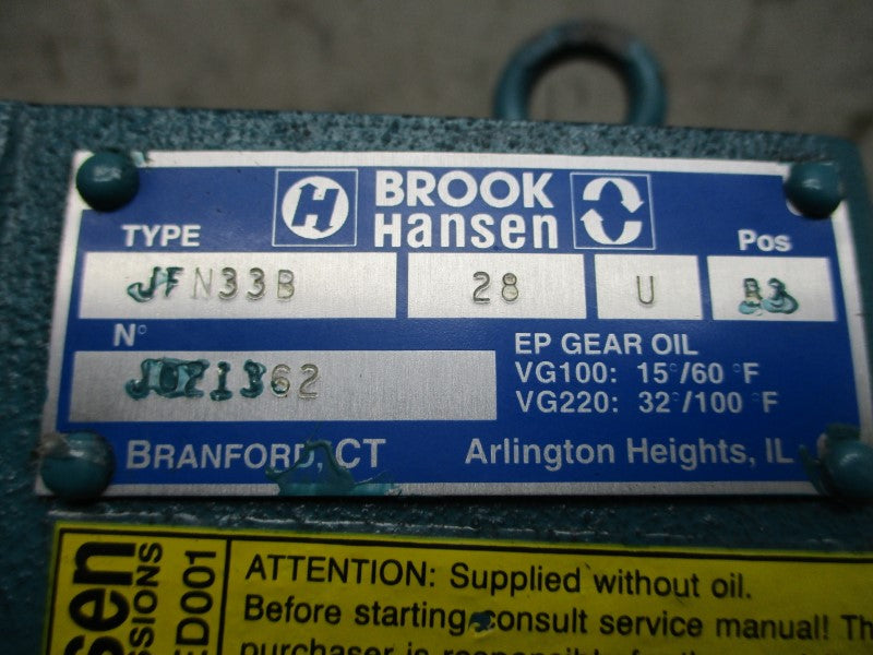 BROOK HANSEN JFN33B NSNP