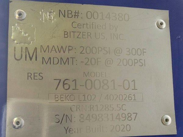 BEKO L102-FDC 761-0081-01 200PSI NSNP