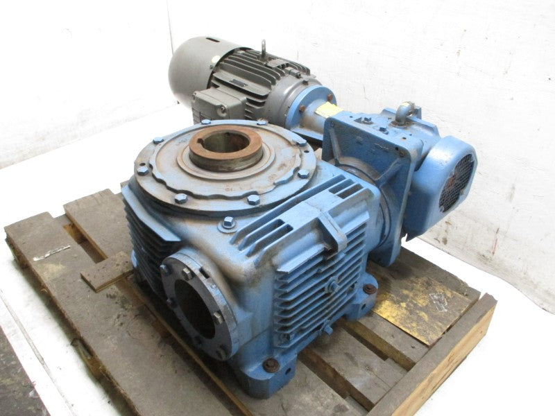 CONE DRIVE CFM0VS80A557Q6A W/ WEG 01518ES3EBM254T 208-230/460V 41.6-37.6/18.8A NSNP