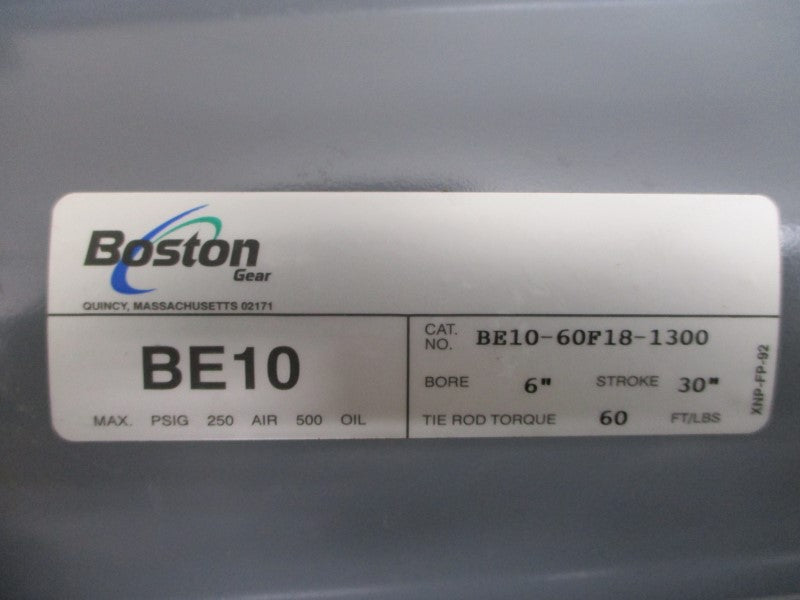 BOSTON GEAR BE10 BE10-60F18-1300 250PSI NSNP