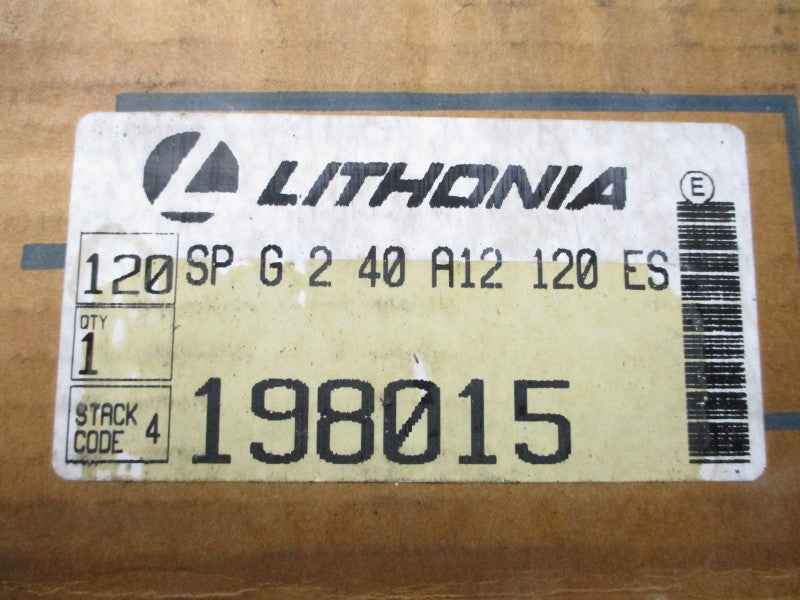 LITHONIA 198015 SPG240A12120ES NSMP