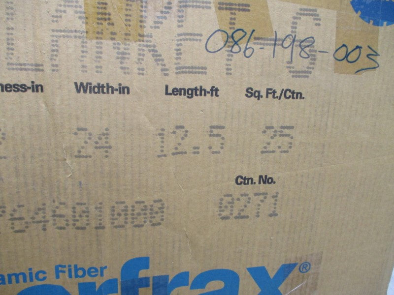 FIBERFRAX 25HJ 220.0PSI NSMP