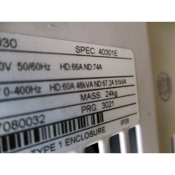 YASKAWA CIMR-F7U4030 380-480VAC 66A NSMP