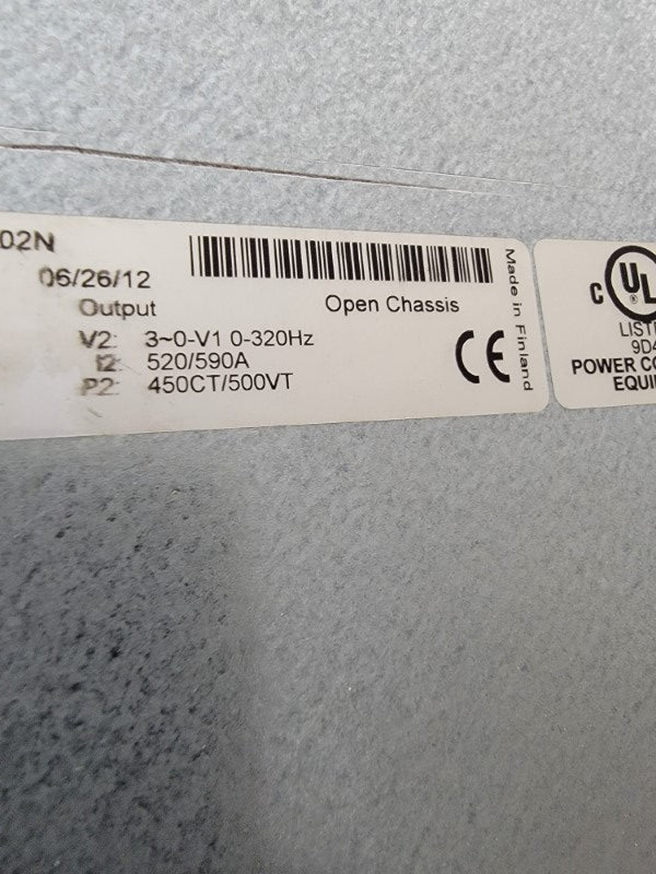 EATON SPX9000 P28A0-C21000000 520/590A NSMP