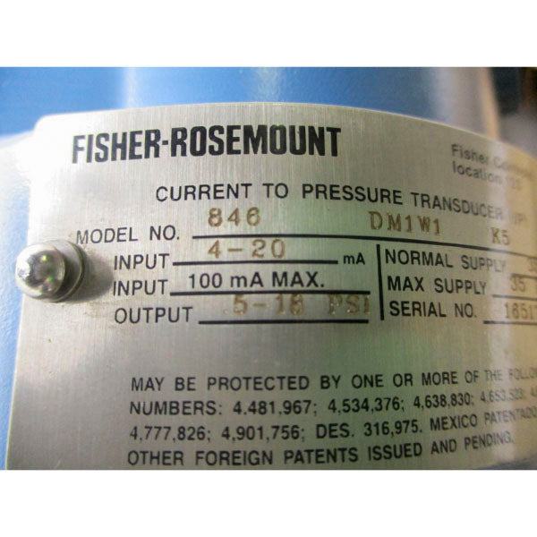 FISHER CONTROLS TYPE 657 SIZE 30 22 3-15PSI 30" NSNP