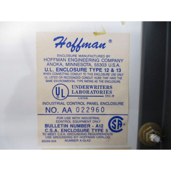 HOFFMAN A-302408LP NSMP