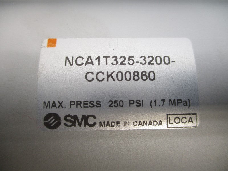SMC NCA1T325-3200-CCK00860 250PSI NSNP