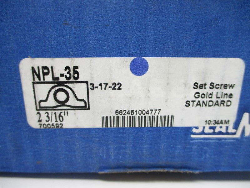 SEALMASTER NPL-35 2-3/16" NSMP