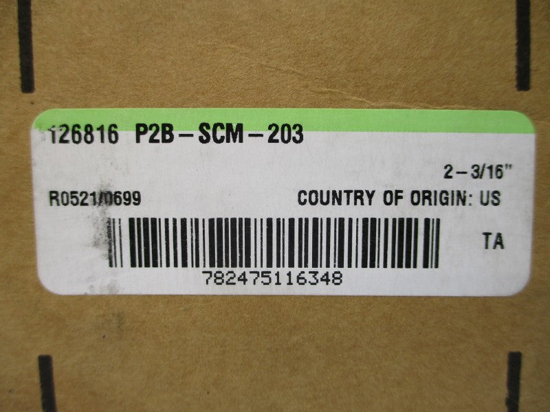 DODGE 126816 P2B-SCM-203 2-3/16" NSFS