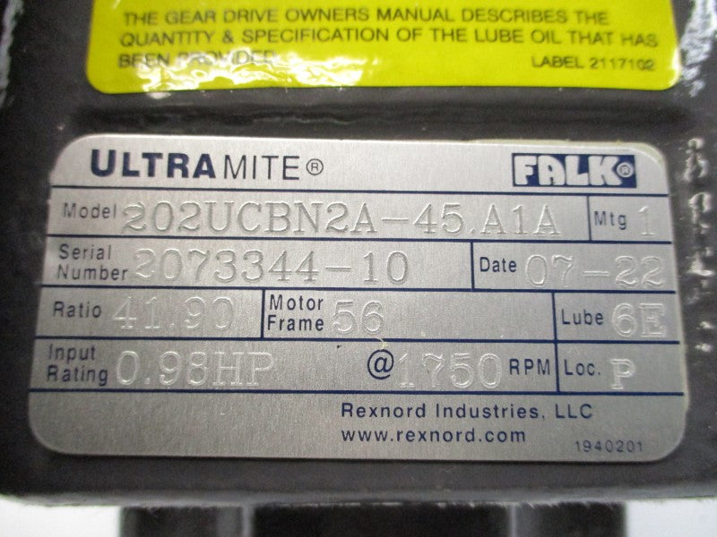 FALK 202UCBN2A-45.A1A NSNP
