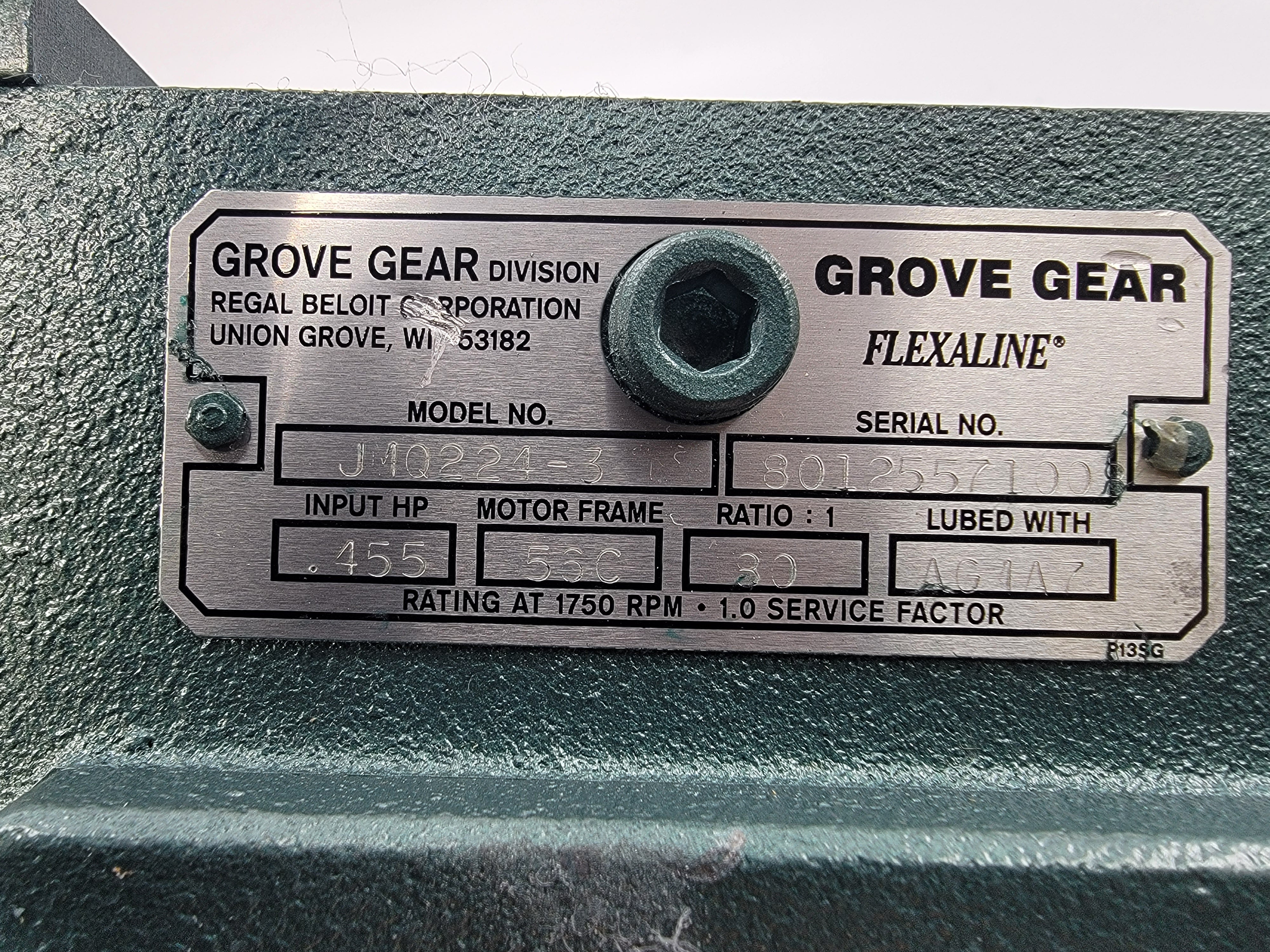 GROVE GEAR JMQ224-3 NSNP