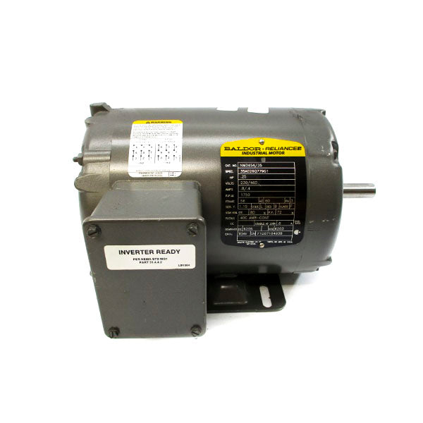 BALDOR NM3454/35 35A026Q779G1 230/460V .8/.4A NSNP