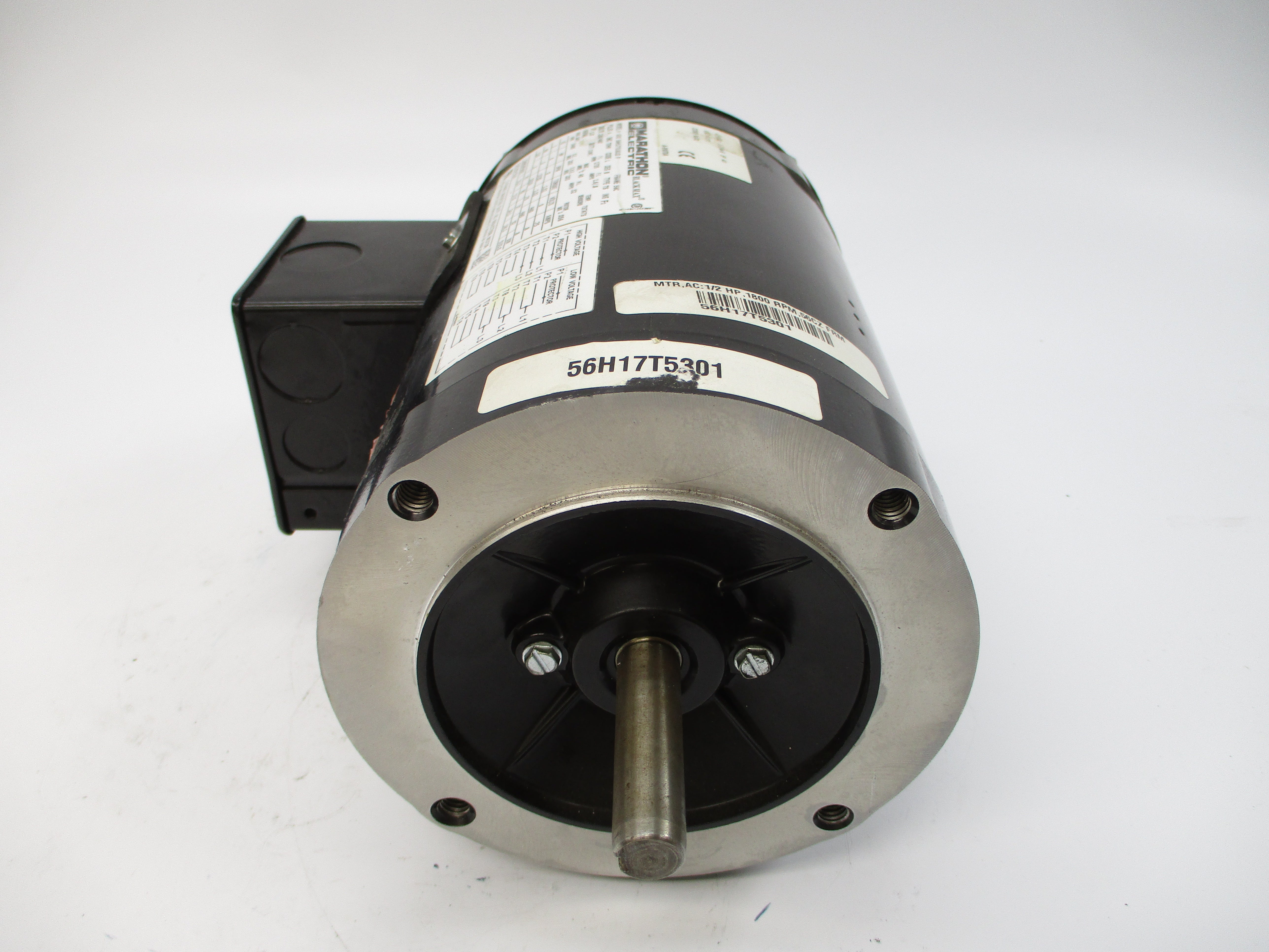 MARATHON ELECTRIC 56H17T5301B 230/460VAC 1.6/.8A NSNP