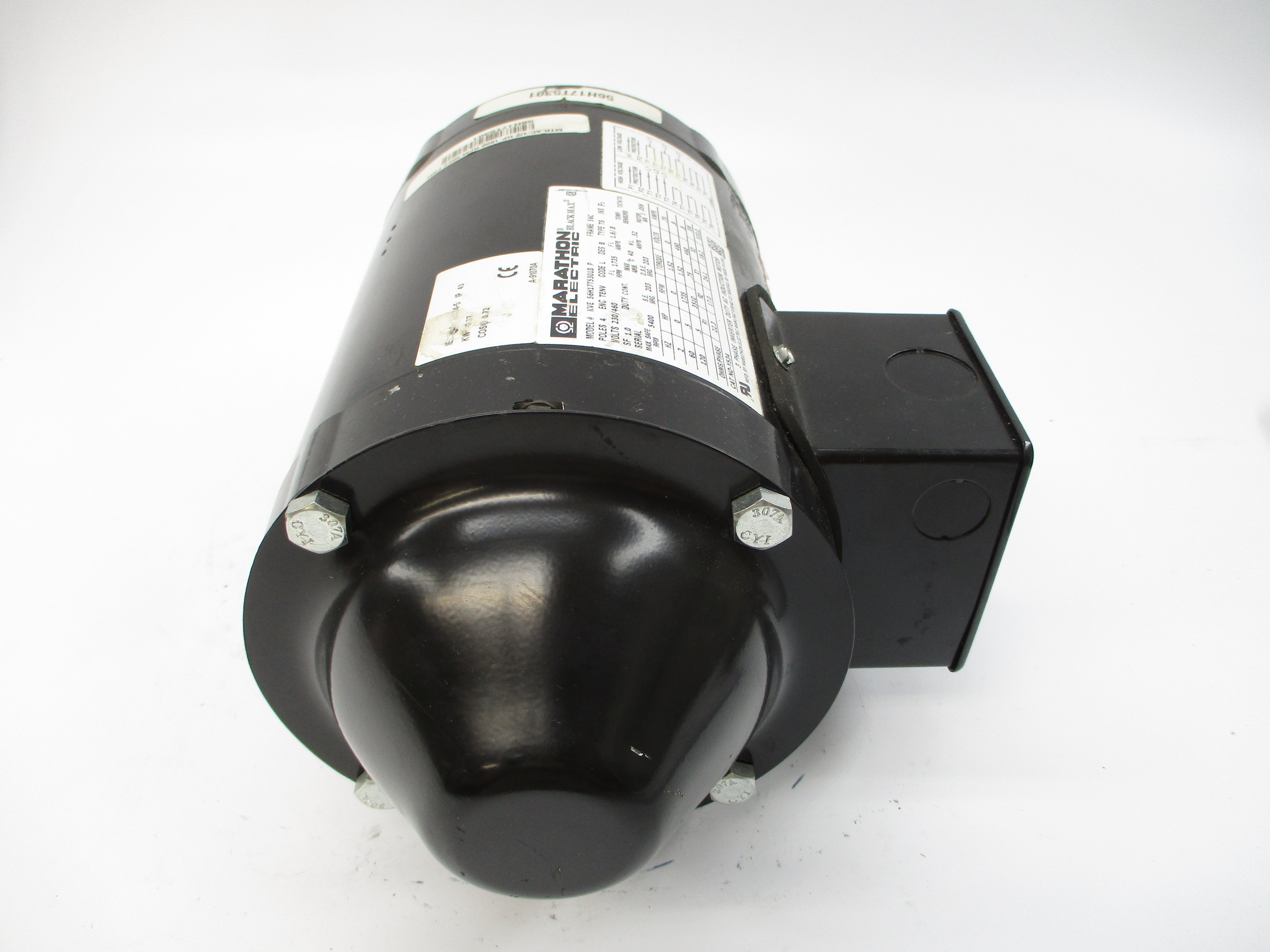MARATHON ELECTRIC 56H17T5301B 230/460VAC 1.6/.8A NSNP