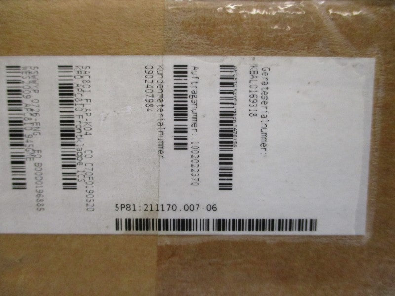 B&R AUTOMATION 5P81:211170.007-06 NSMP
