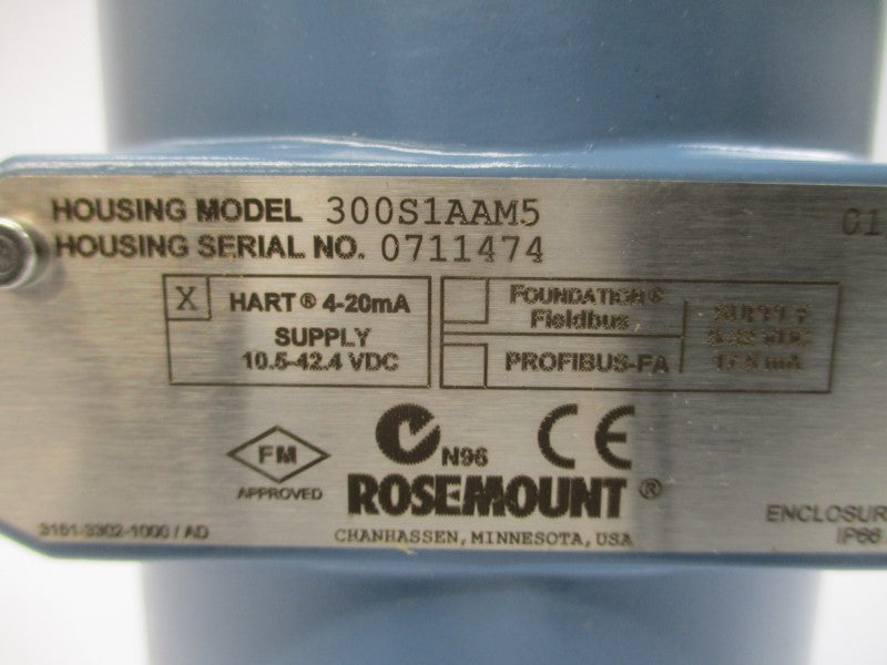 ROSEMOUNT 3051S2TA2A2B11A1AM5 10.5-42.4VDC 150PSI NSMP