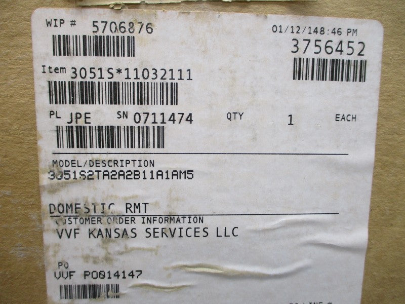 ROSEMOUNT 3051S2TA2A2B11A1AM5 10.5-42.4VDC 150PSI NSMP