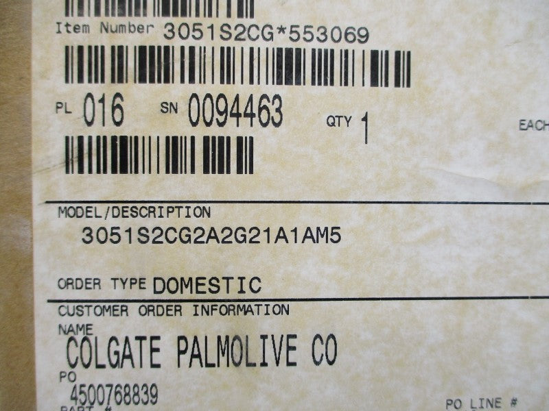 ROSEMOUNT 3051S2CG2A2G21A1AM5 10.5-42.4VDC 9PSI NSMP
