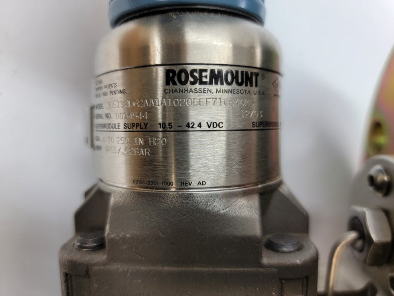 ROSEMOUNT 3051S2LG2AA1A1020DEF71CB40M5 10.5-42.4VDC 9PSI NSMP