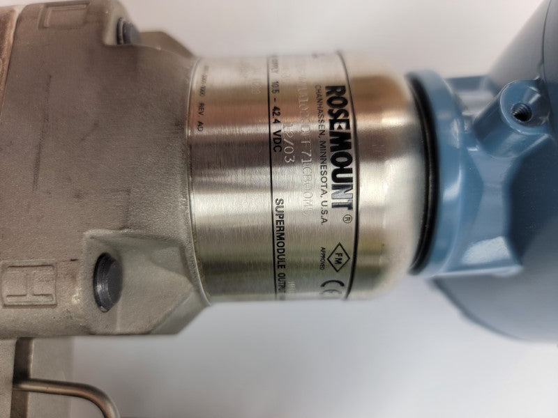 ROSEMOUNT 3051S2LG2AA1A1020DFF71CB00M5 10.5-42.4VDC 9PSI NSMP