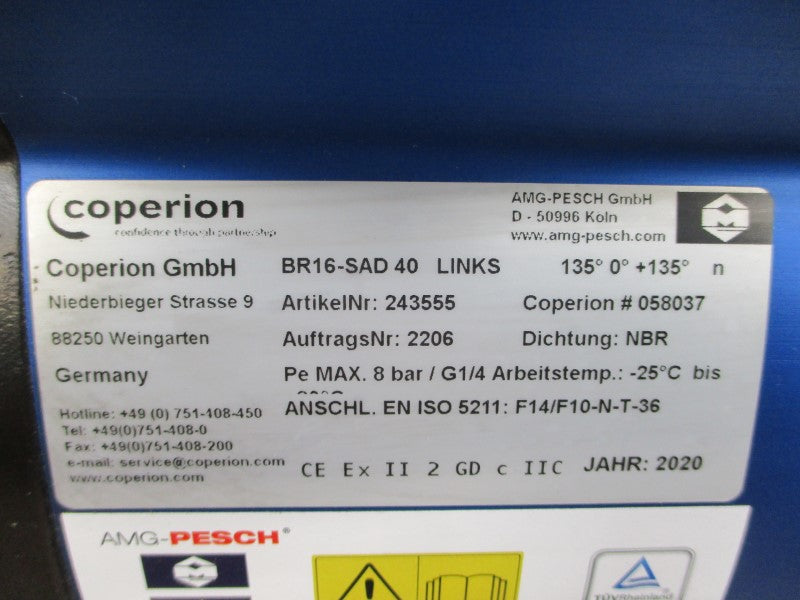COPERION BR16-SAD40 NSNP
