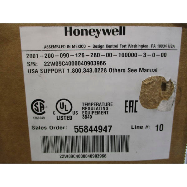 HONEYWELL 2001-200-090-126-280-00-100000-3-0-00 120V 0.4A NSMP