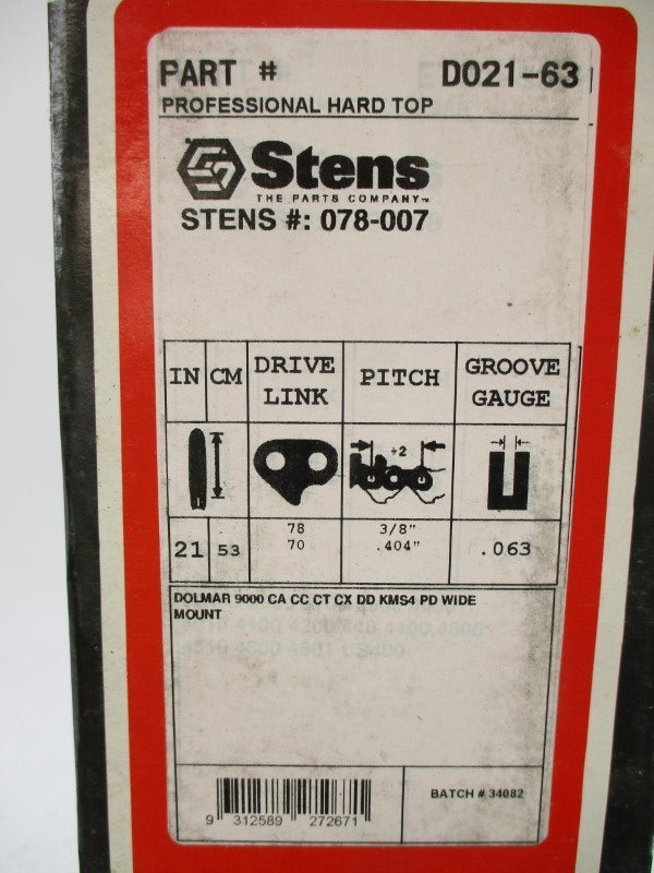 STENS D021-63 078-007 21" NSMP