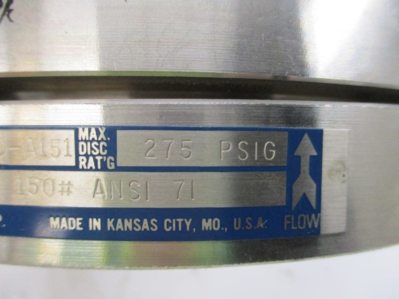 CONTINENTAL DISC L7I-0600-A151 275PSI NSNP