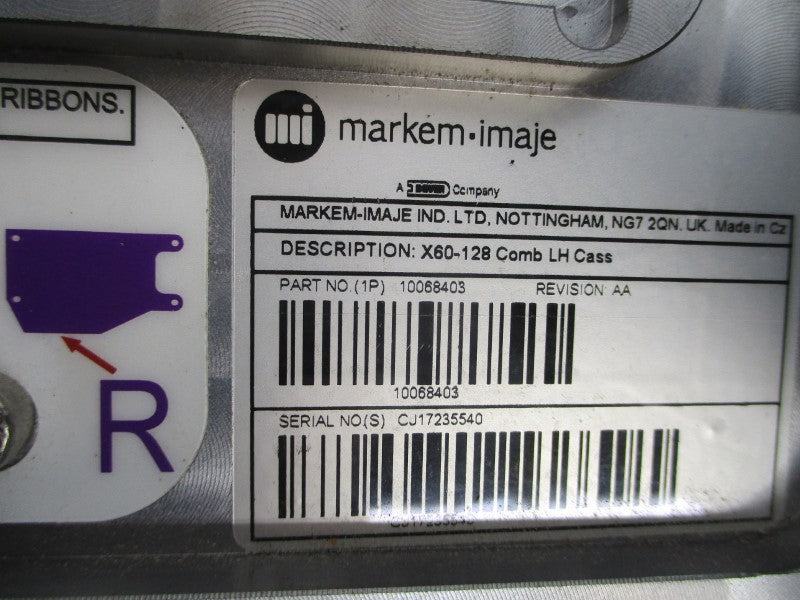 MARKEM IMAJE X60 10068403 (AS PICTURED) NSNP