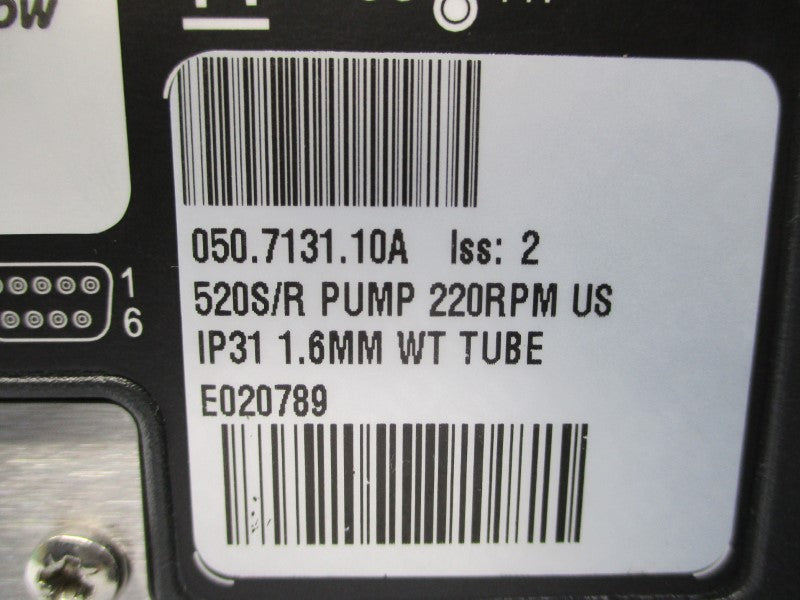 WATSON MARLOW 520S/R 050.7131.10A 250V 2.0A NSMP