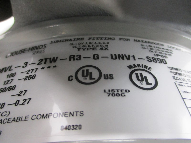 EATON VMVL-3-2TW-R3-G-UNV1-S890 100-277VAC 0.10-0.27A NSMP